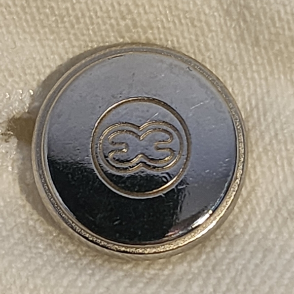 Escada White Red Lip Embroidered Wide Leg Jeans sz 42 US size 12 NWT - Picture 6 of 13